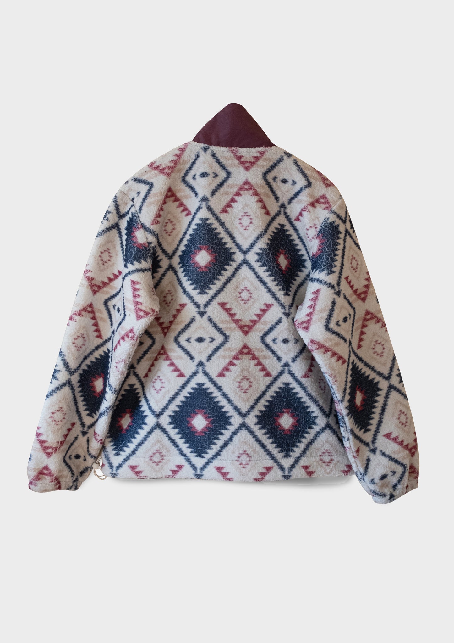 90s Ethnic Sherpa Jacket image 2