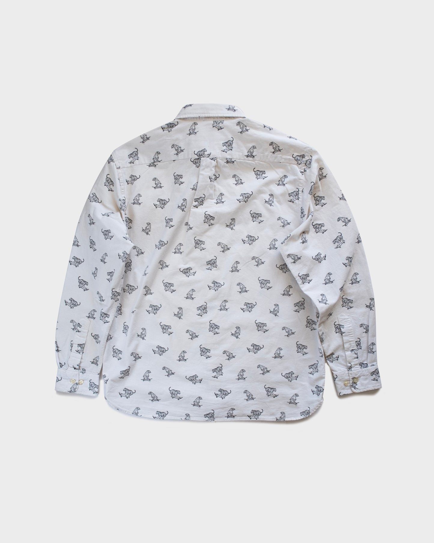 00s Tiger Print Shirt