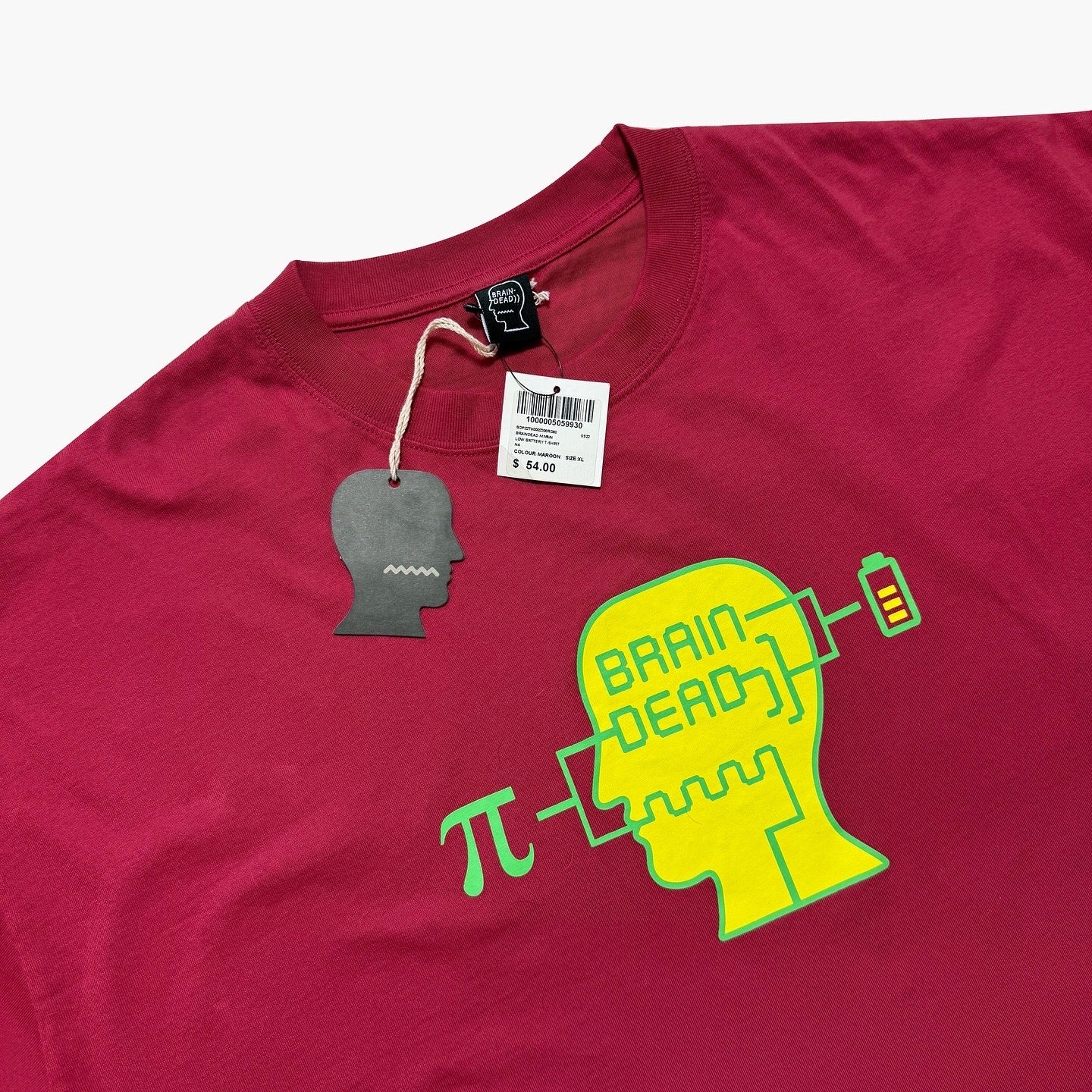 Brain Dead Low Battery Tee image 4
