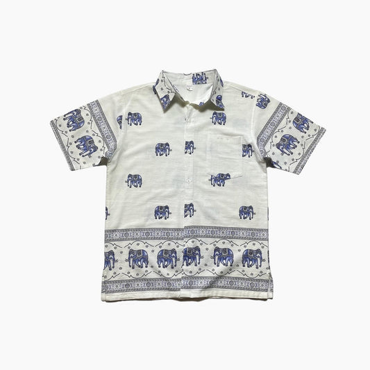 Elephant Print Thai Shirt image 0