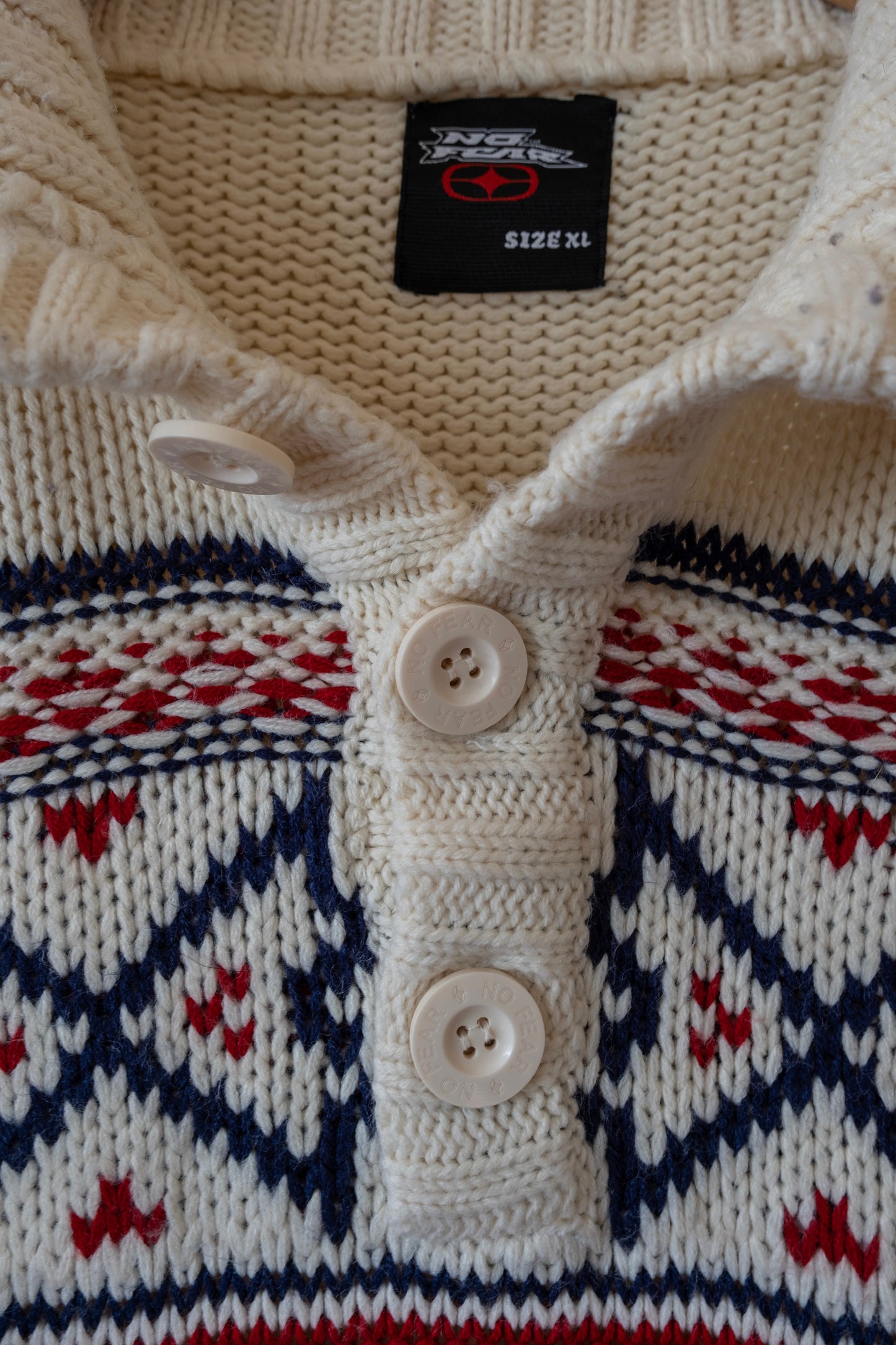 90s No Fear Knit Sweater  image 1