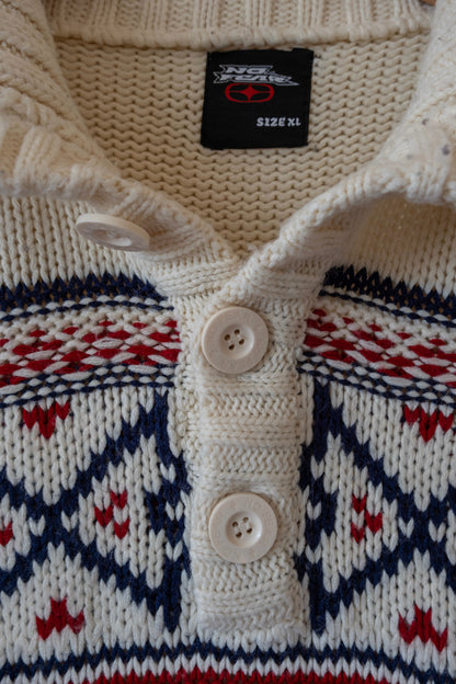 90s No Fear Knit Sweater  image 1