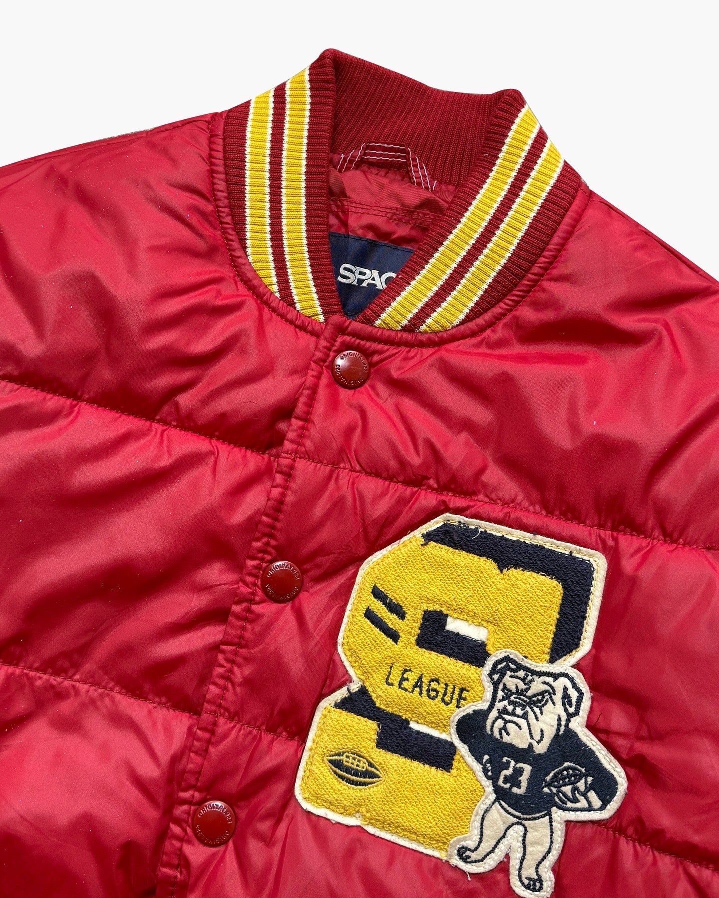 00s Spao Varsity Bomber Jacket image 1