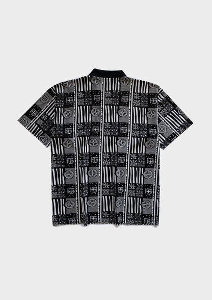 90s Reebok Polo Neck Tee image 3