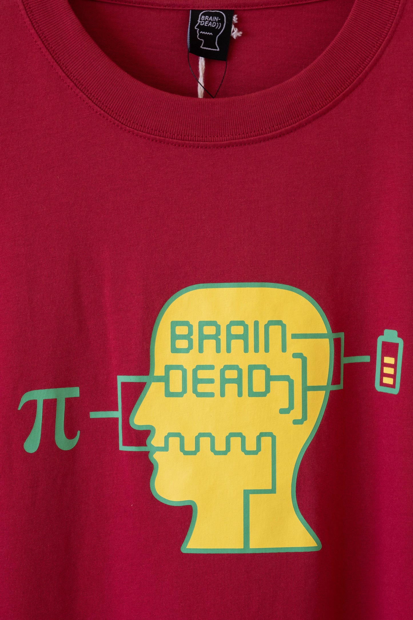 Brain Dead Low Battery Tee image 1