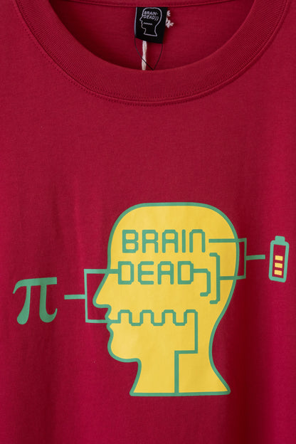 Brain Dead Low Battery Tee image 1