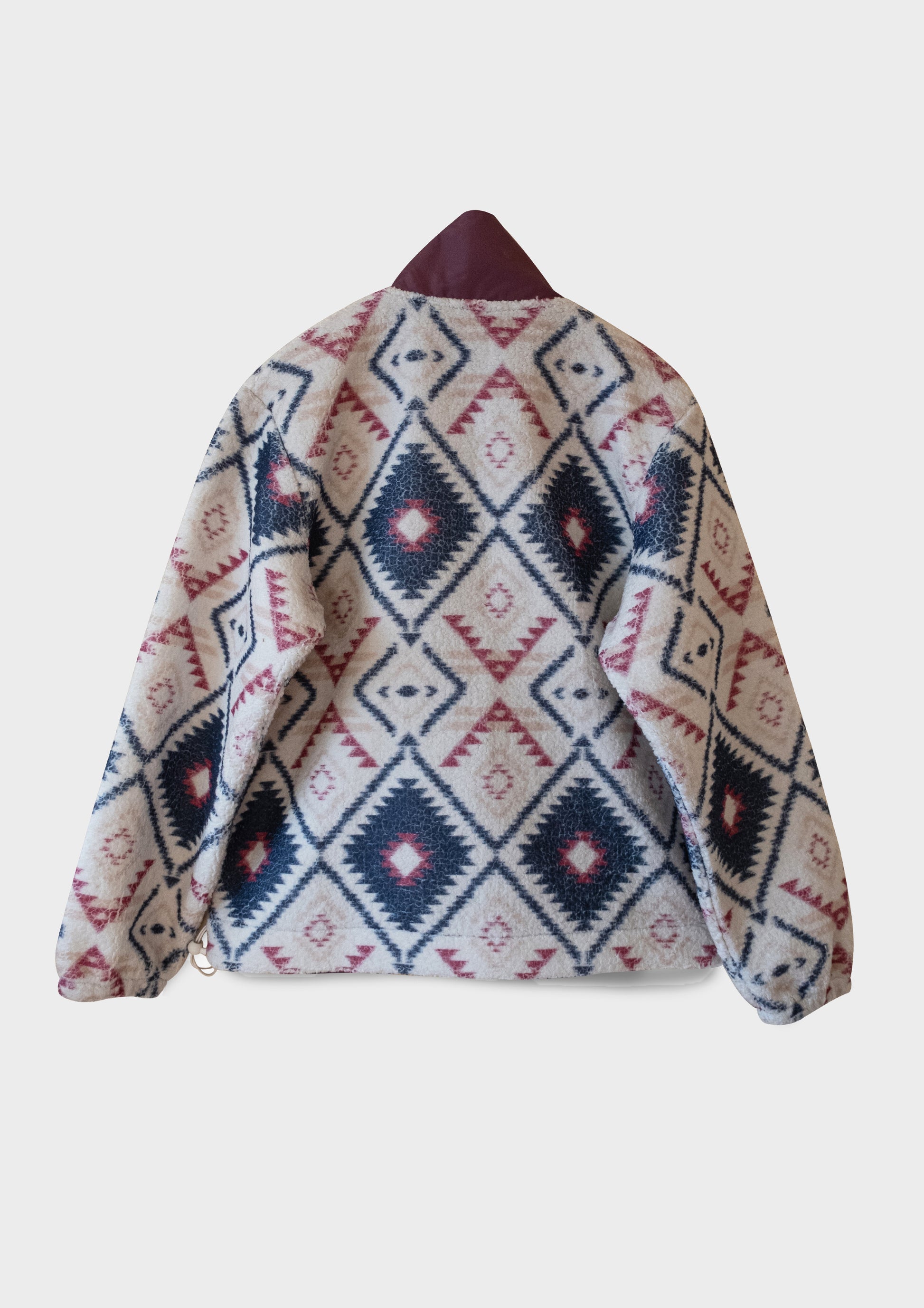 90s Ethnic Sherpa Jacket image 2