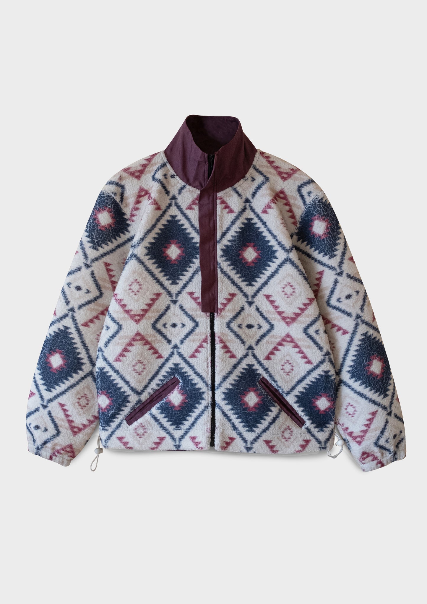 90s Ethnic Sherpa Jacket image 0