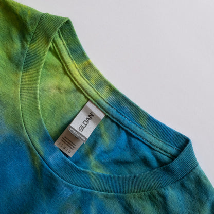 90s Gildan Ultra Cotton Tie Dye Tee image 1