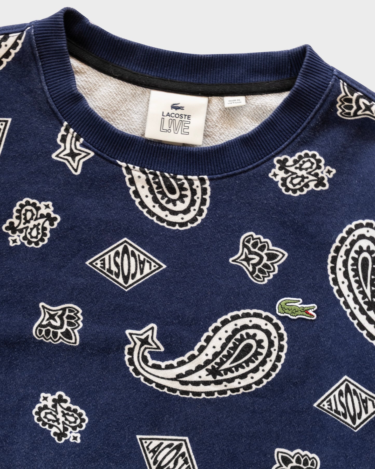 00s Lacoste Crew Neck Sweatshirt