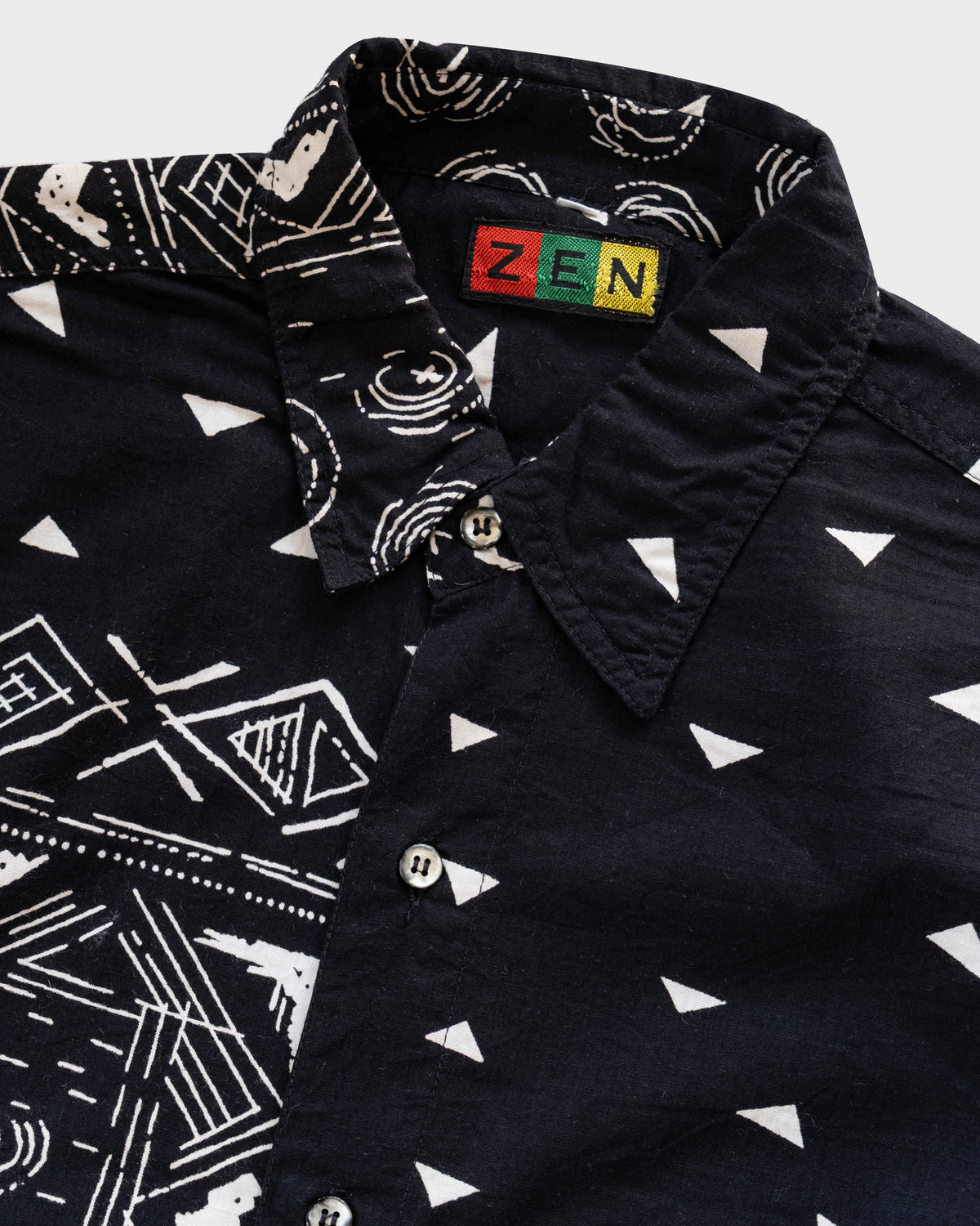 90s ZEN Paisley Shirt