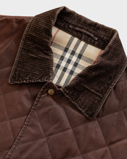 90s Burberry Quilted Jacket