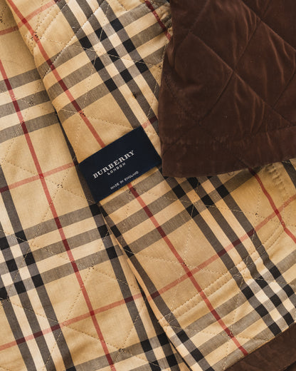90s Burberry Quilted Jacket