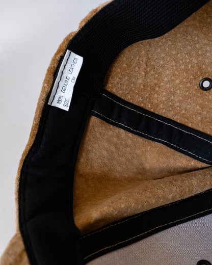 American Vintage Suede Leather Cap