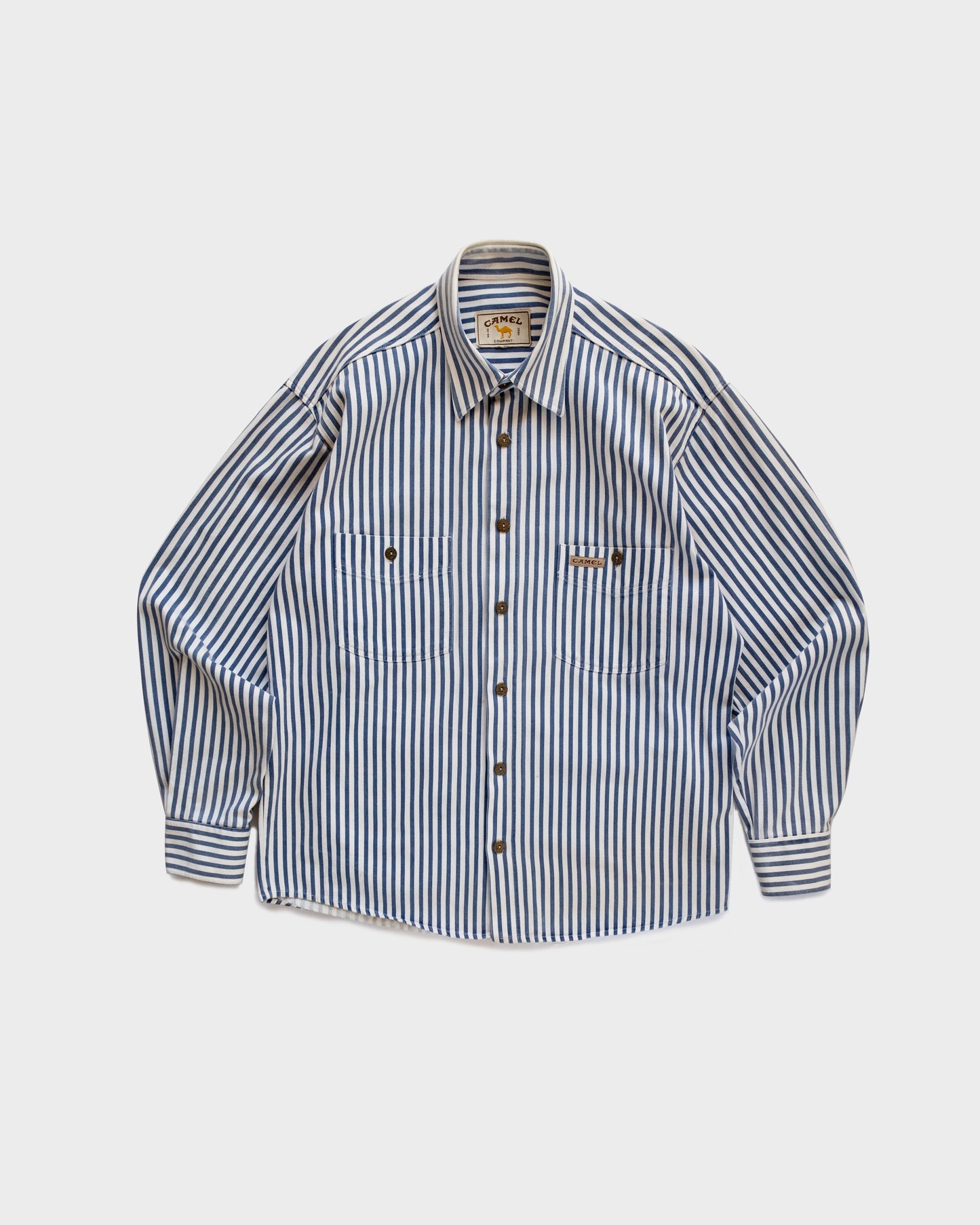 90s Camel Denim Shirt