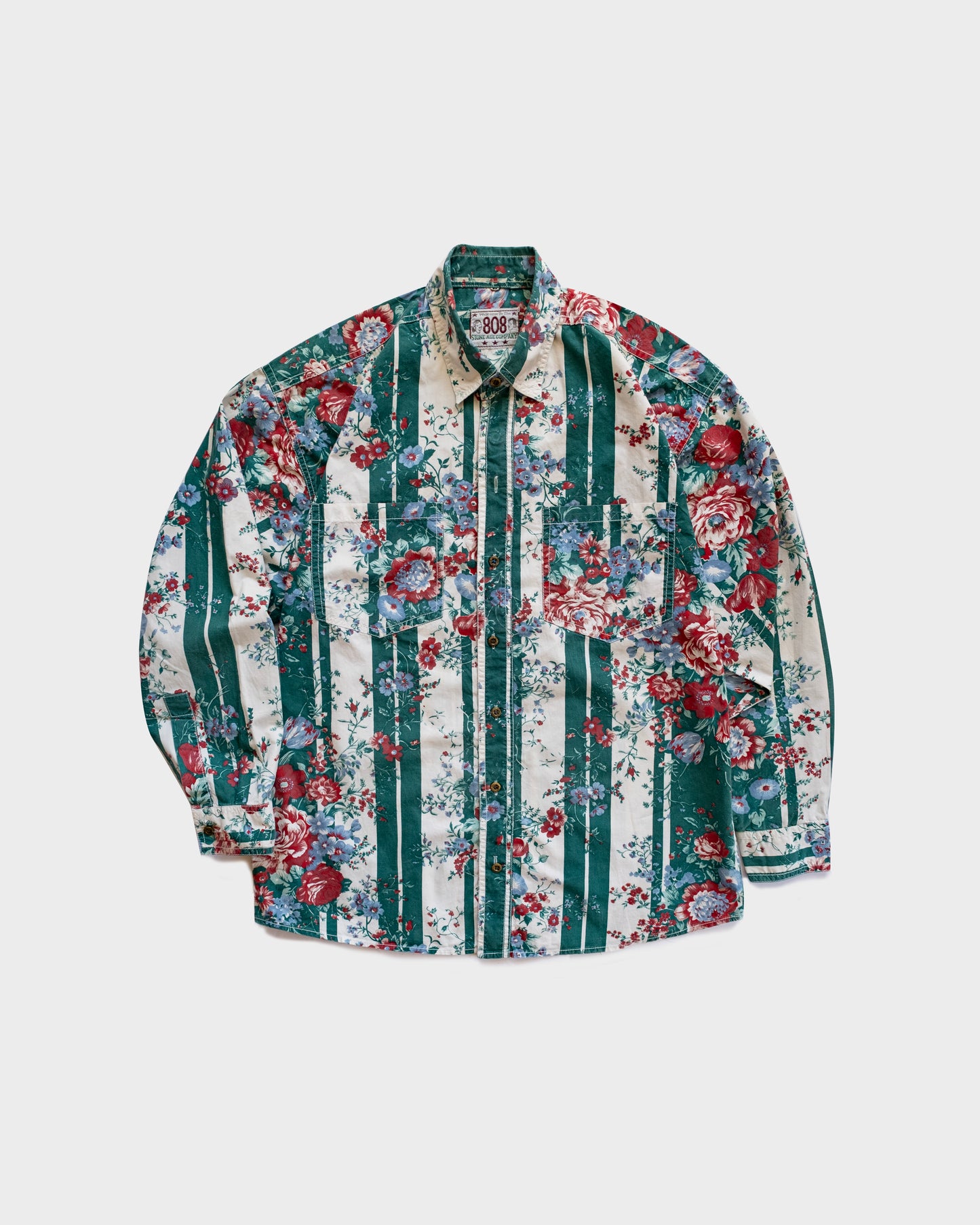 90s 808 Floral Shirt