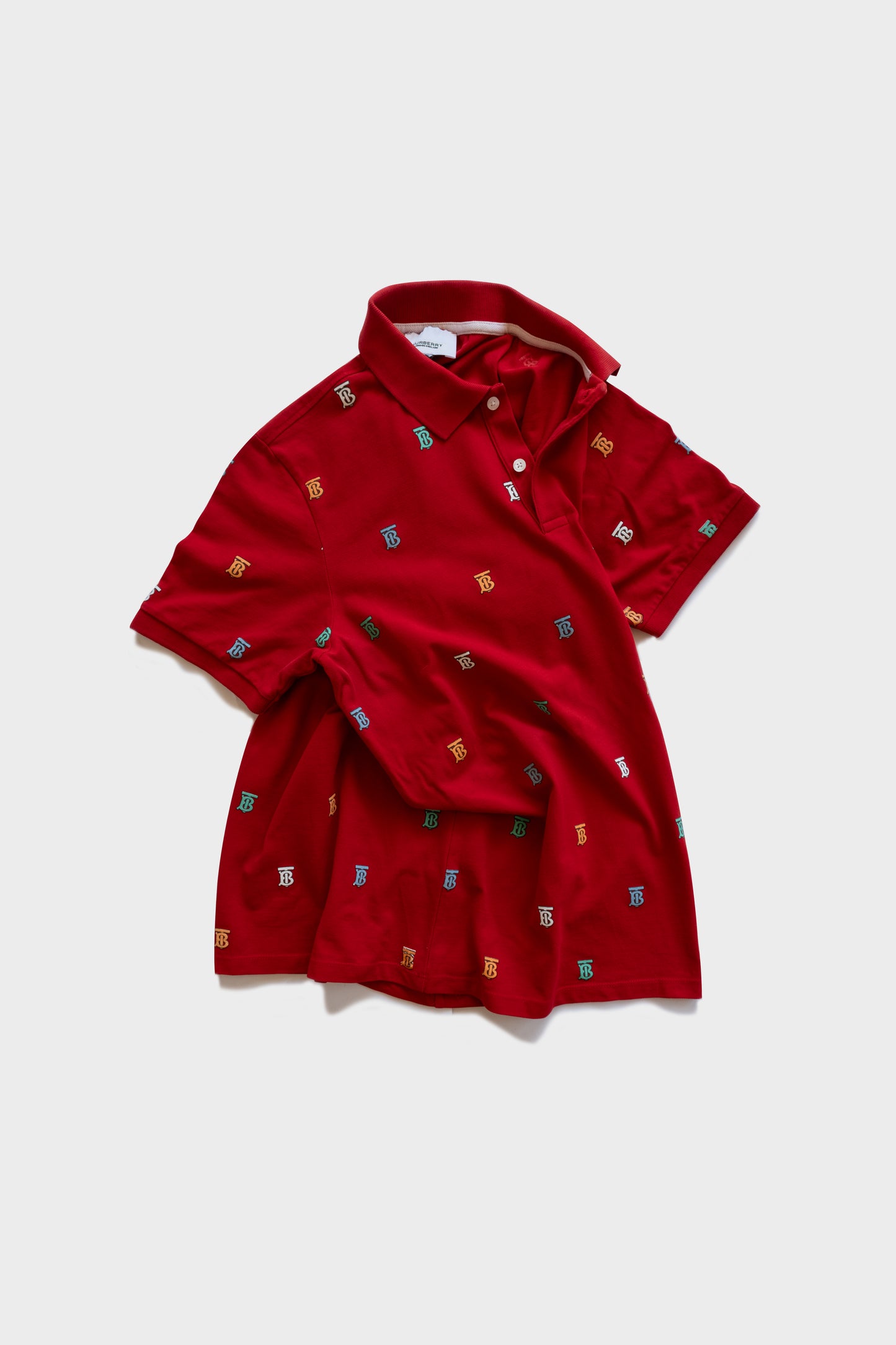 00s Burberry Brit Polo Neck Tee