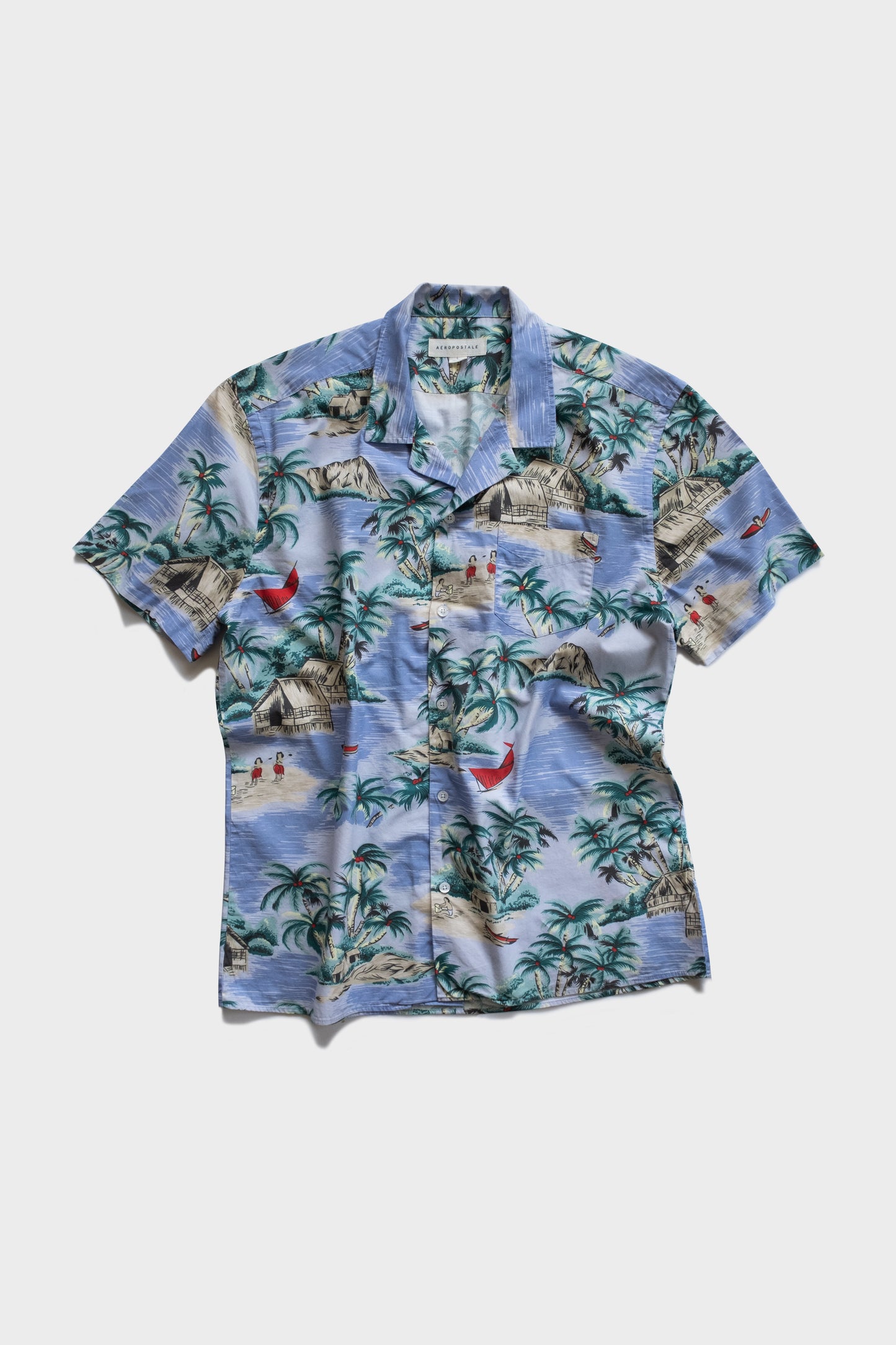 00s Aeropostale Hawaiian Shirt