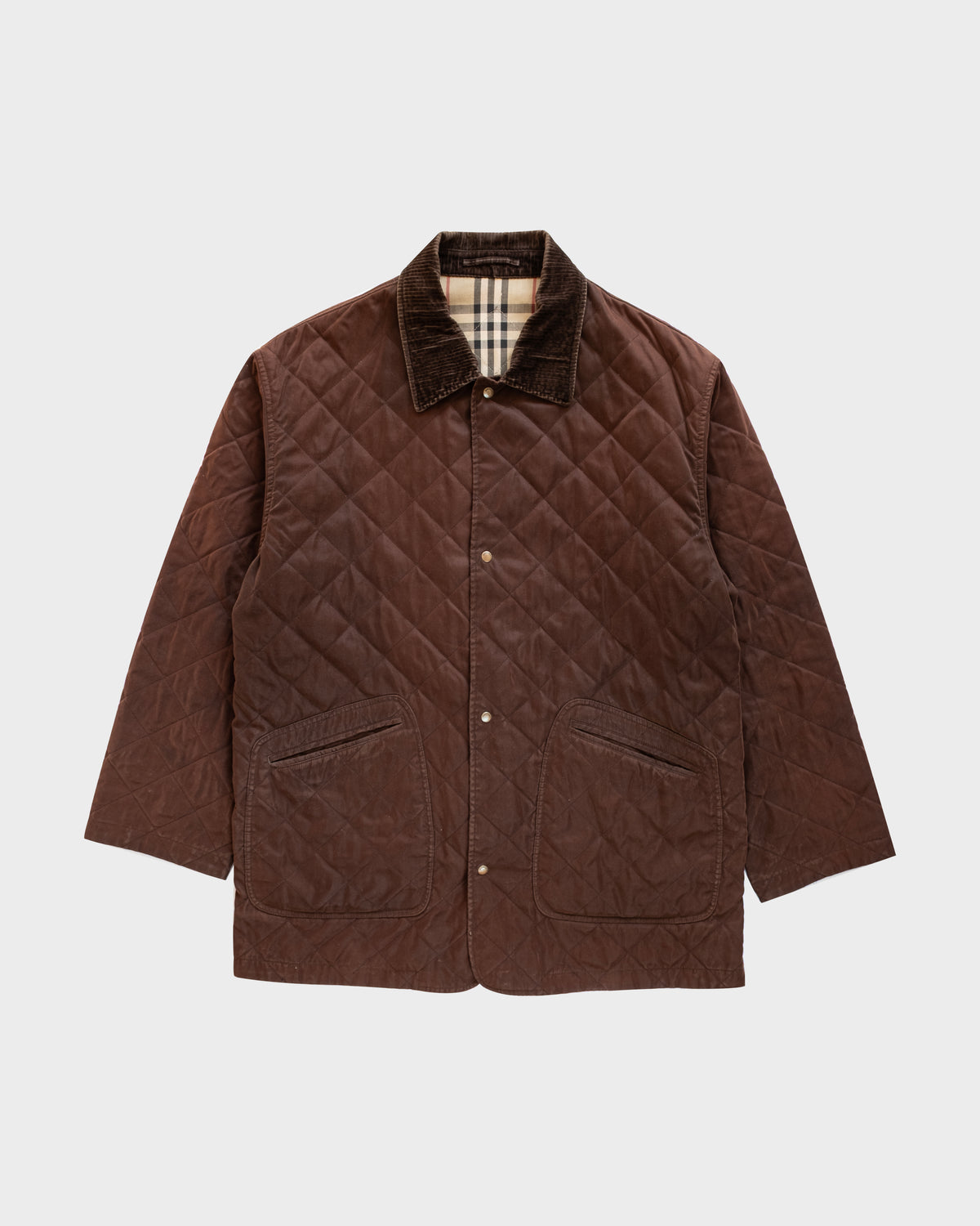 90s Burberry Quilted Jacket