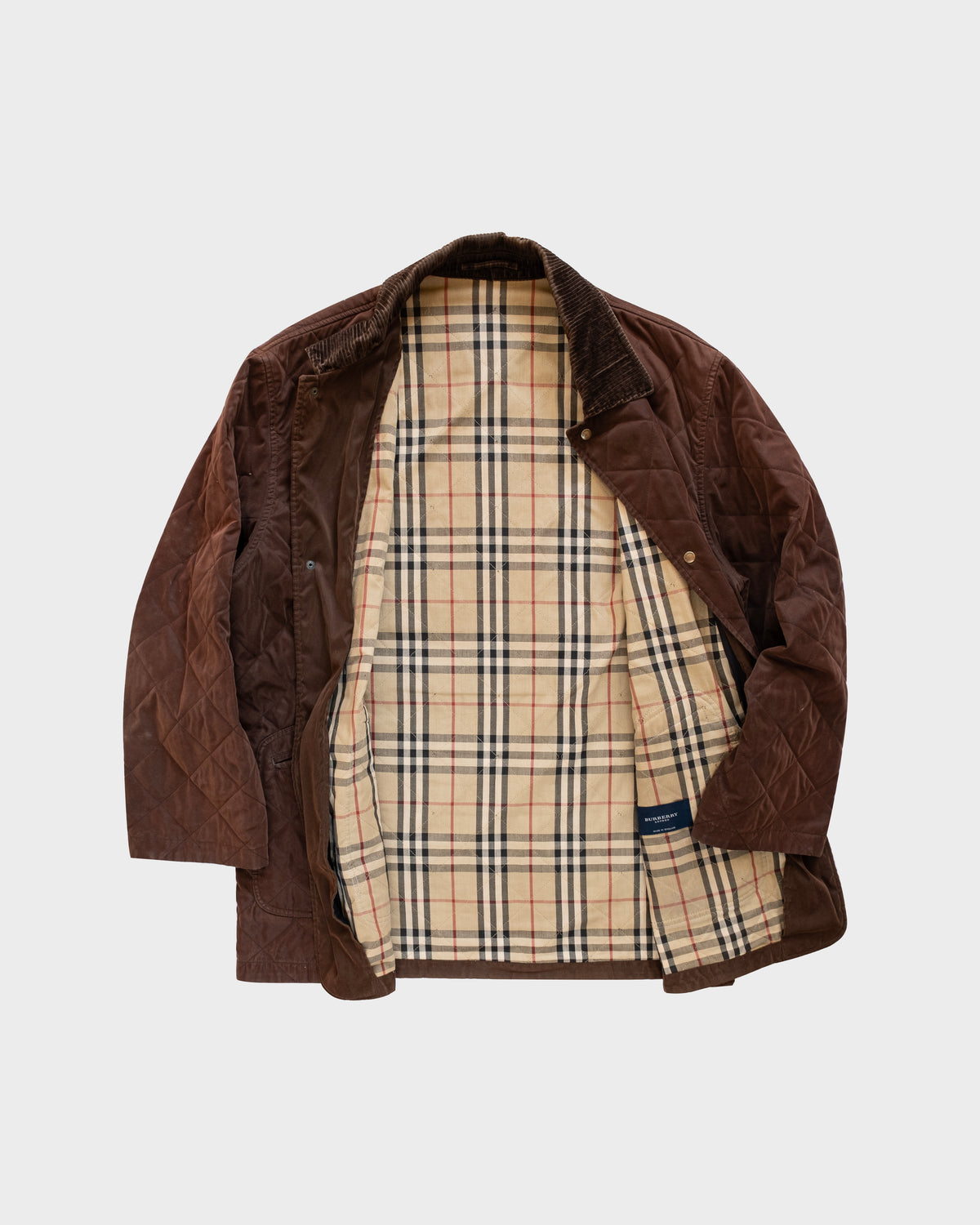 90s Burberry Quilted Jacket