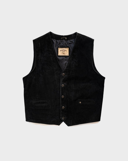 90s Camel Suede Leather Vest