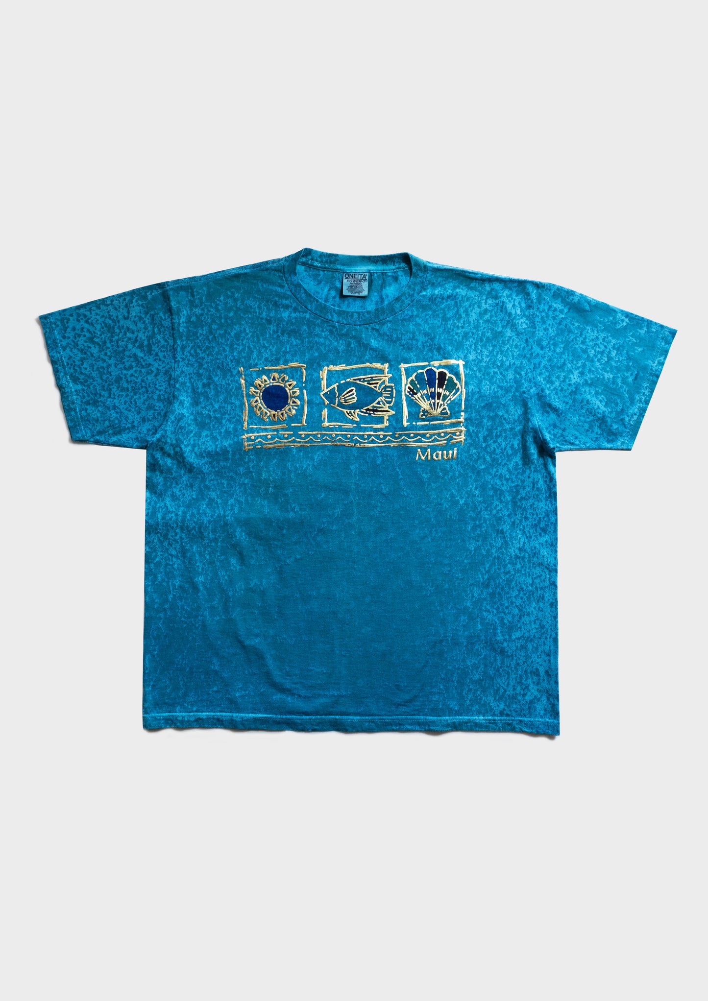 90s RARE Maui Tie Dye Tee image 0