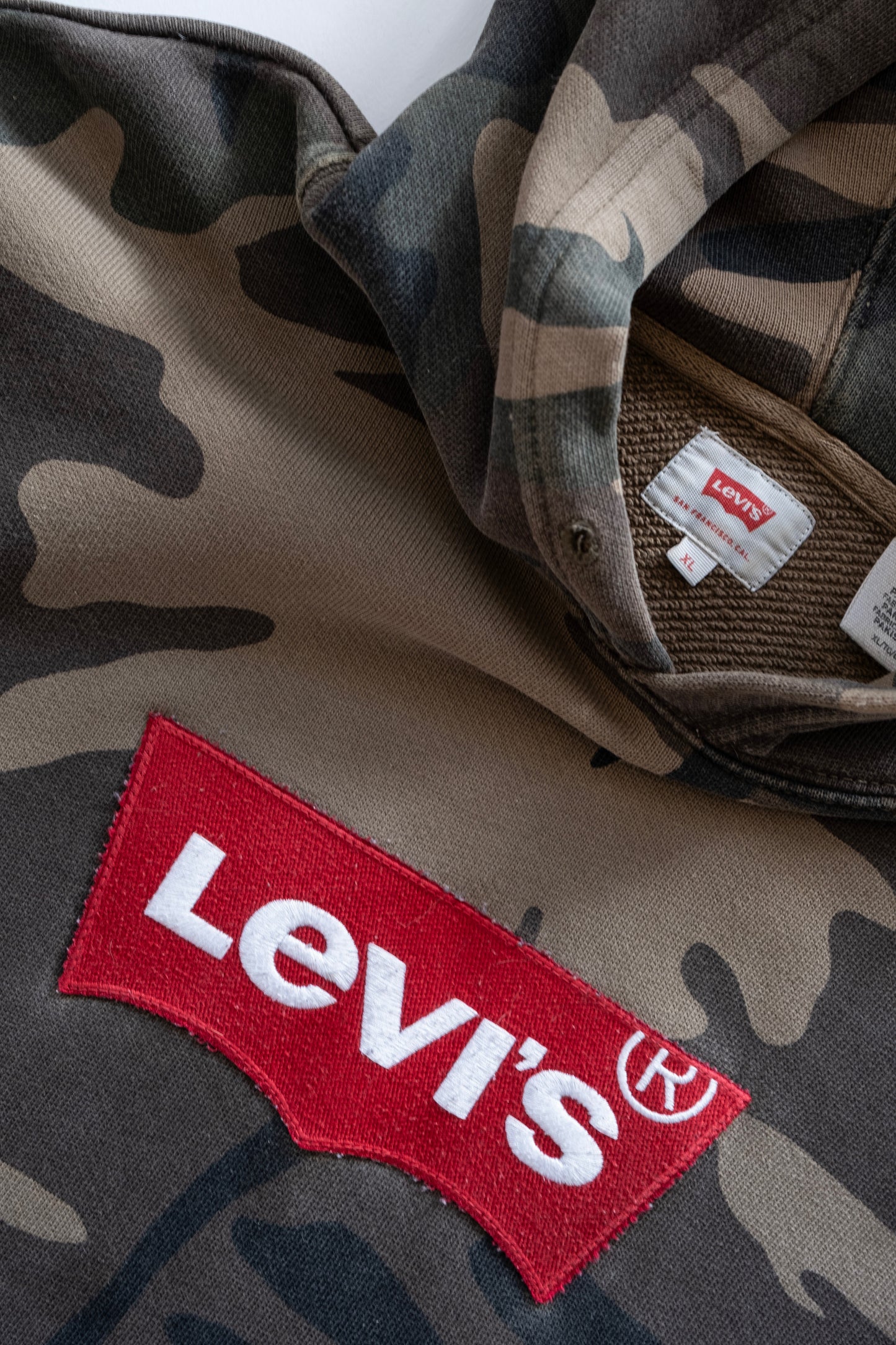 00s Levi’s Camo Hoodie image 1