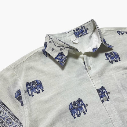 Elephant Print Thai Shirt image 1
