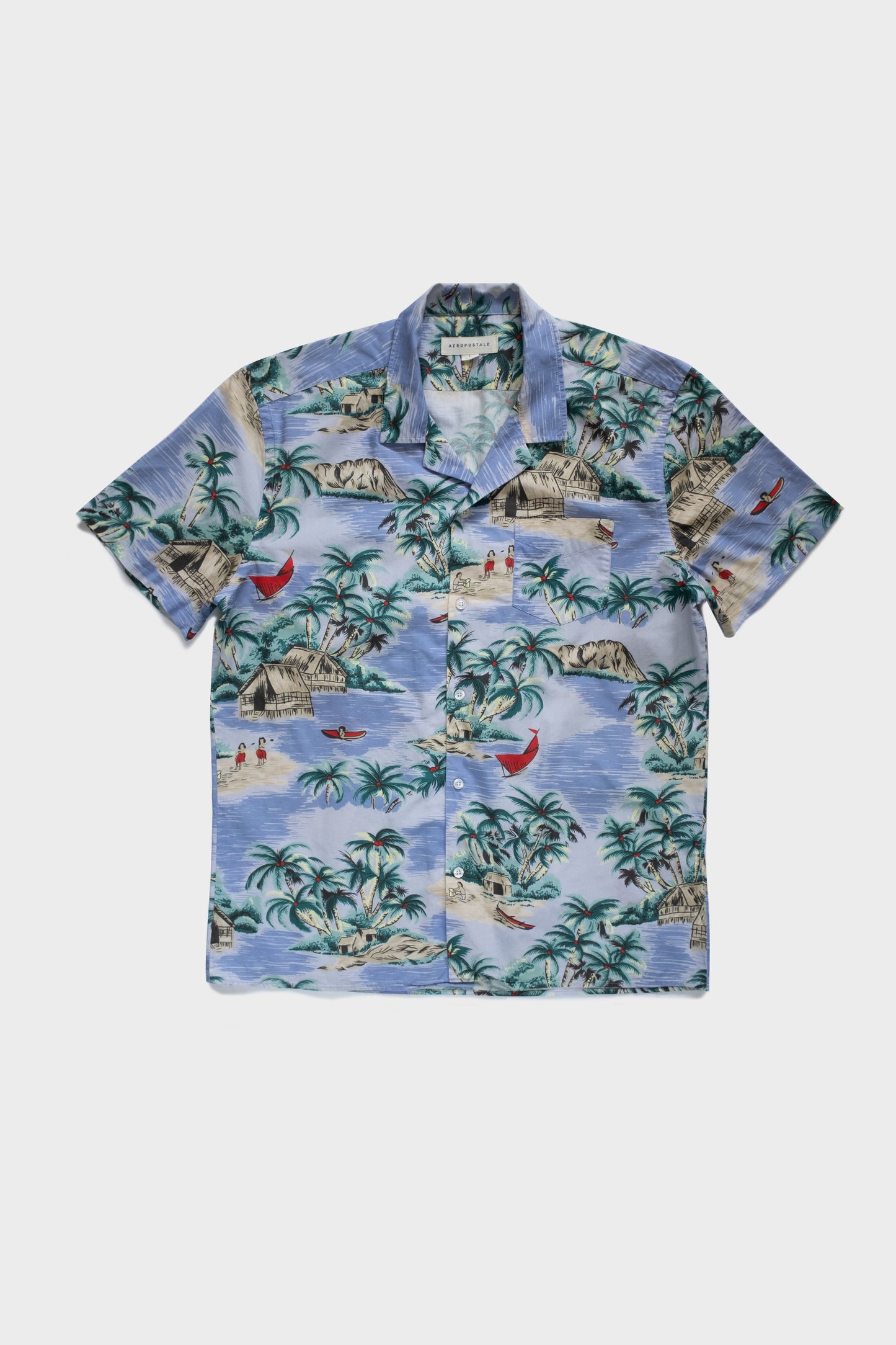 00s Aeropostale Hawaiian Shirt