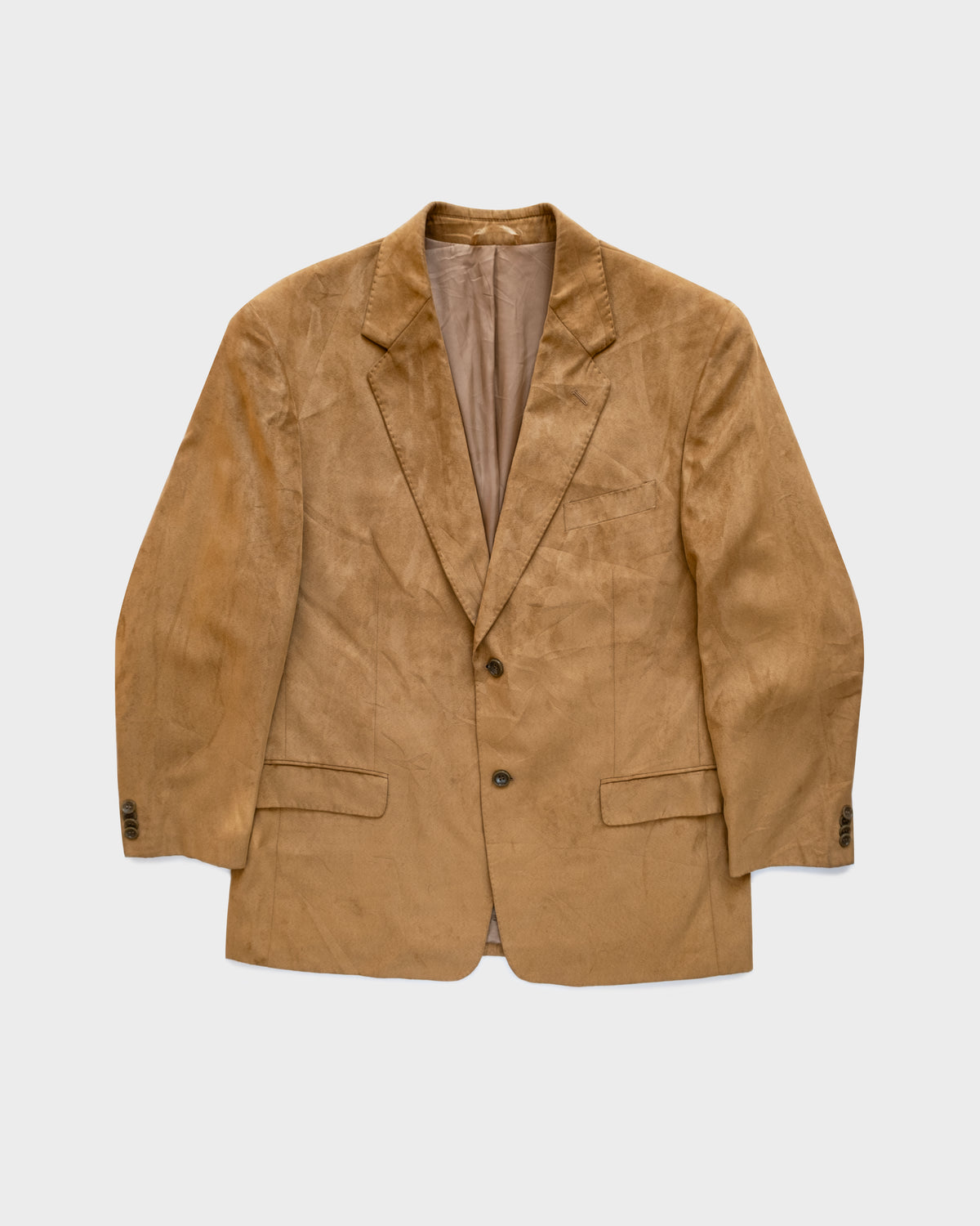 90s Suede Blazer Jacket