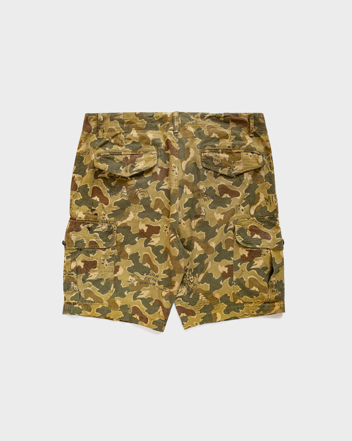 00s Military Cargo Camo Short